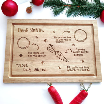 Personalized Santa Board - Minimal Design