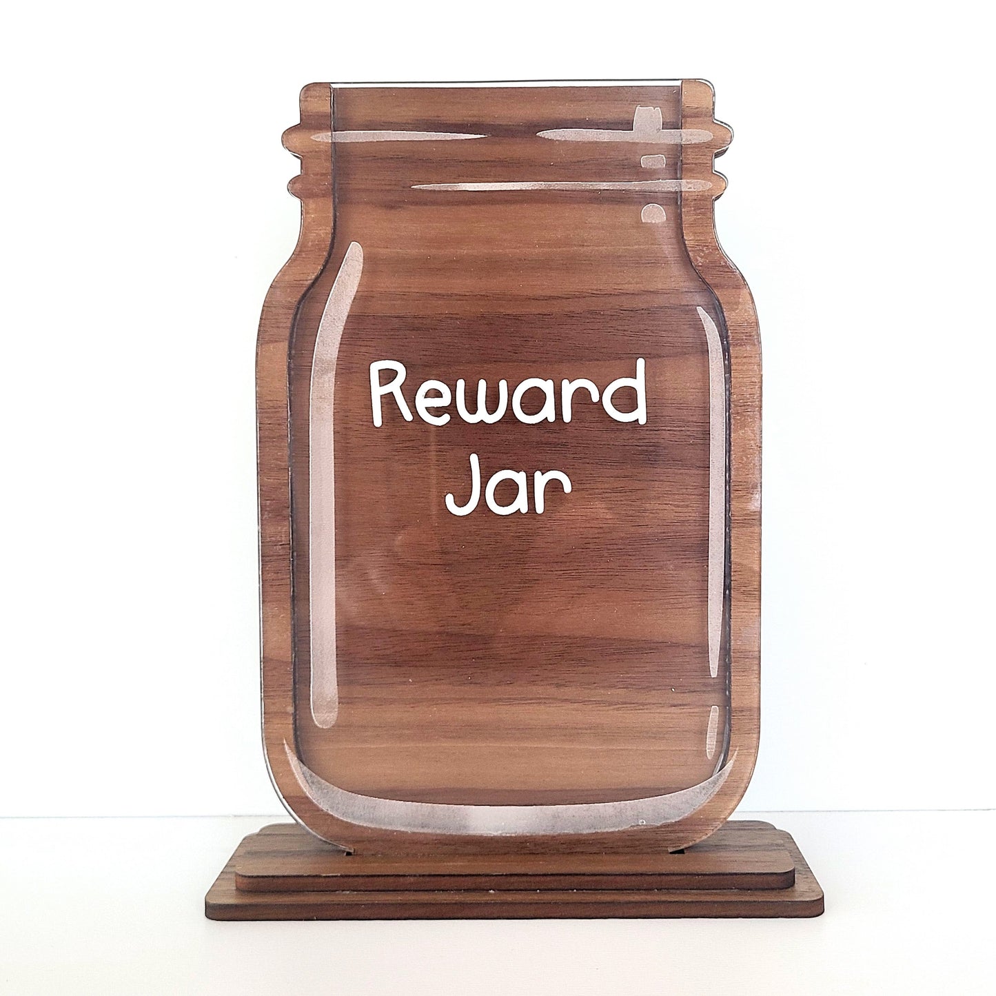 Personalized Reward Jar With Stand