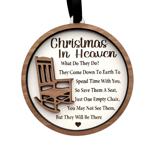 Christmas in Heaven Ornament