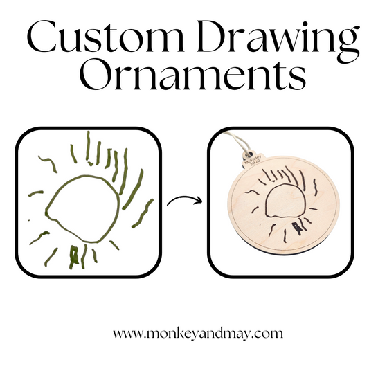 Custom Drawing Ornament